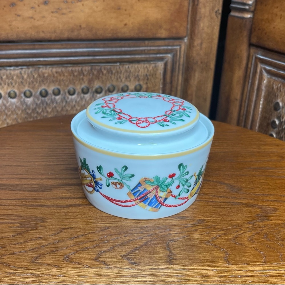 Vintage Block Spal 1992 Sugar Bowl. Whimsy Pattern.